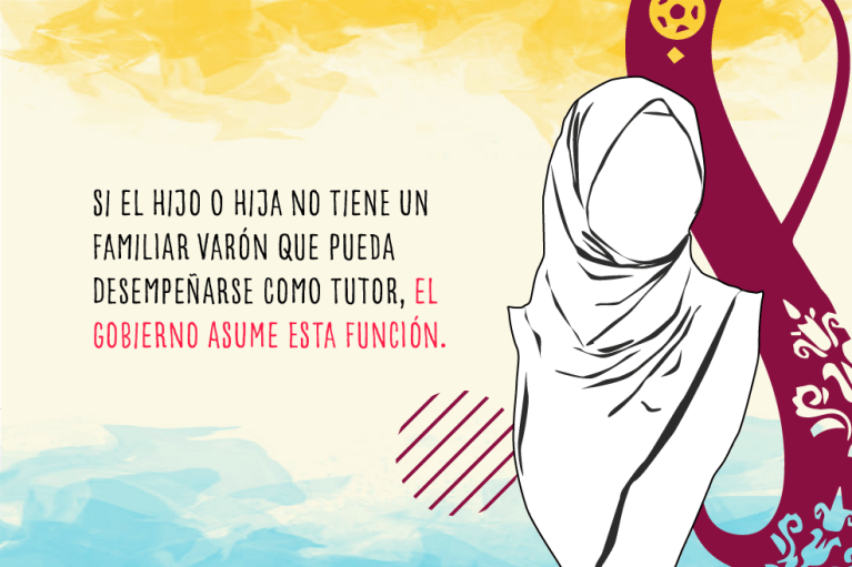 Si el hijo o hija no tiene un familiar varón que pueda desempeñarse como tutor, el Gobierno asume esta función.