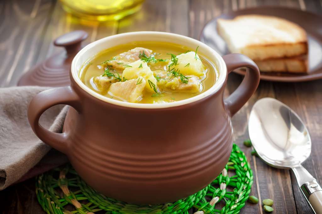 Caldo de pollo