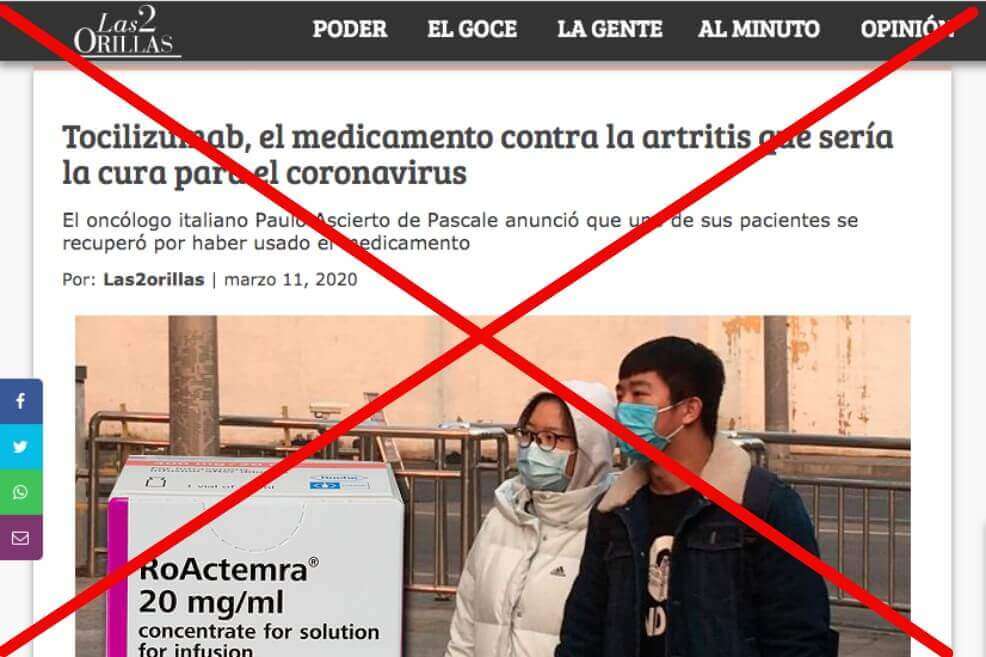 Las noticias falsas alrededor del coronavirus también se han multiplicado en esta época. / Archivo El Espectador