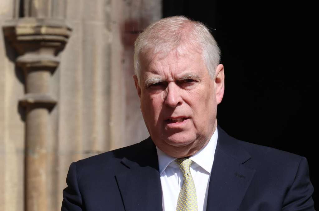 LONDON (United Kingdom), 20/04/2025.- Britain’s Prince Andrew attends attends the Easter Service at Windsor Castle in Windsor, west of London, Britain, 20 April 2025. Members of the UK royal family attended the annual Easter service at Windsor Castle. (Reino Unido, Londres) EFE/EPA/ANDY RAIN