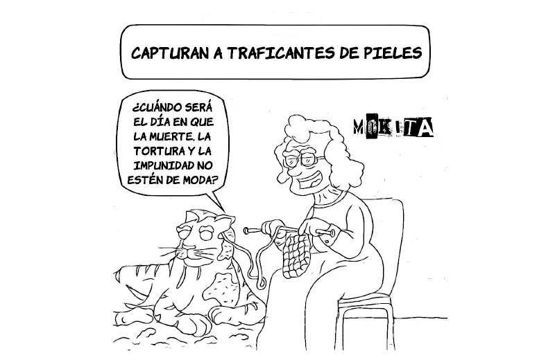 Capturan a traficantes de pieles