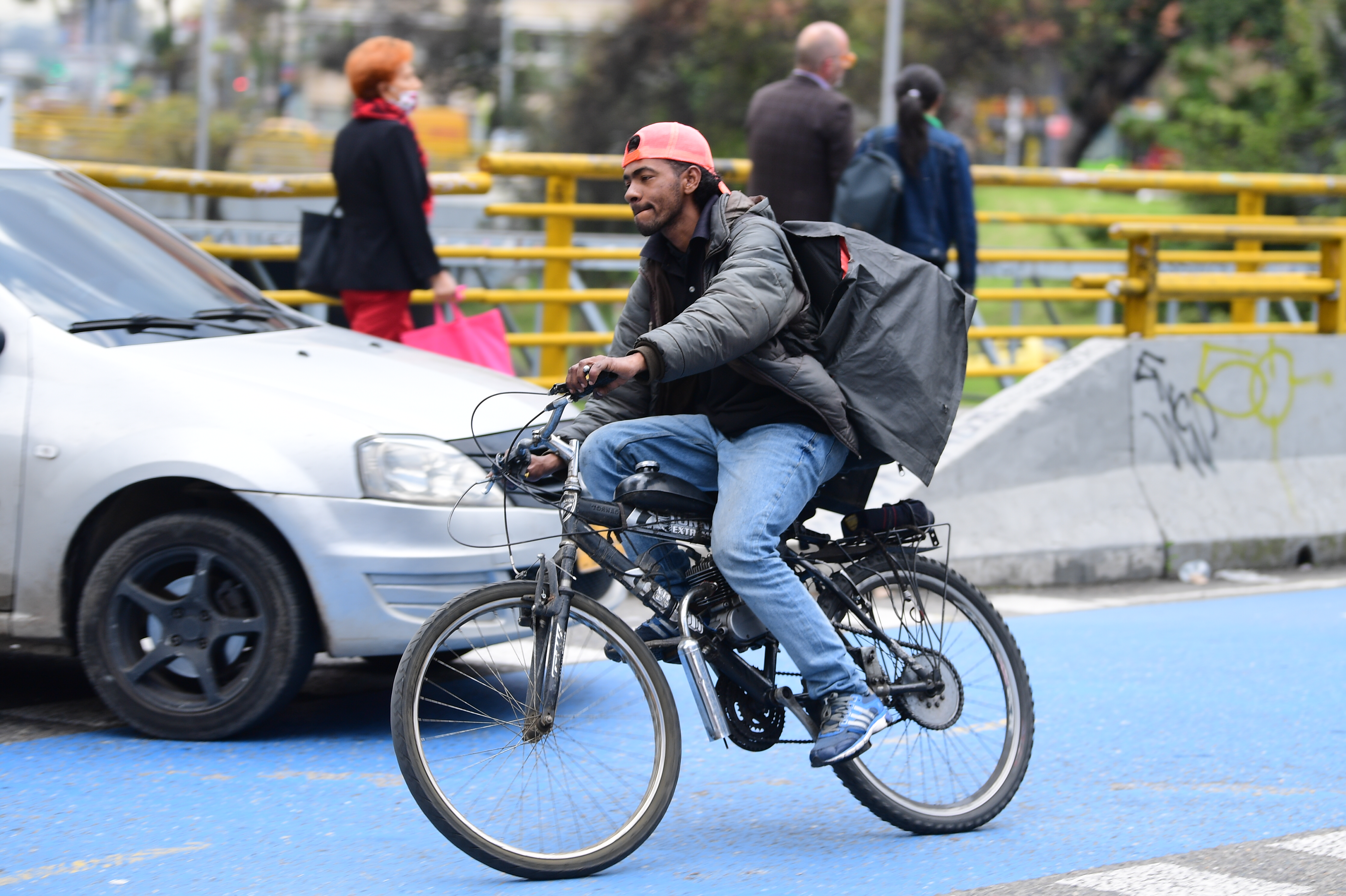 Vehículos que circulan por las calles de Bogotá