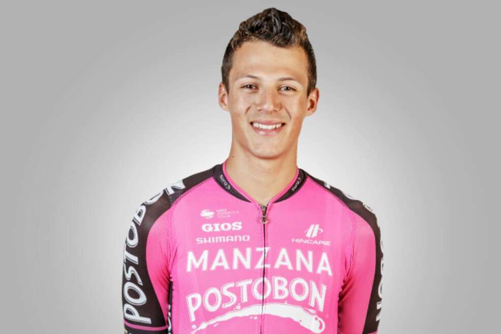 El pedalista antioqueño Wilmar Paredes. / manzanapostobonteam