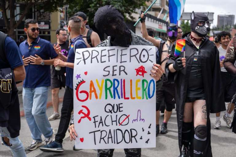 Marcha del Orgullo LGBTIQ+ 2026 en Bogotá.