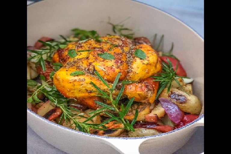 Receta del día: pollo al horno con aceite de palma