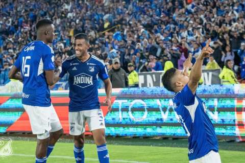 Respira Millonarios, le ganó a Once Caldas y se acerca al grupo de los ocho