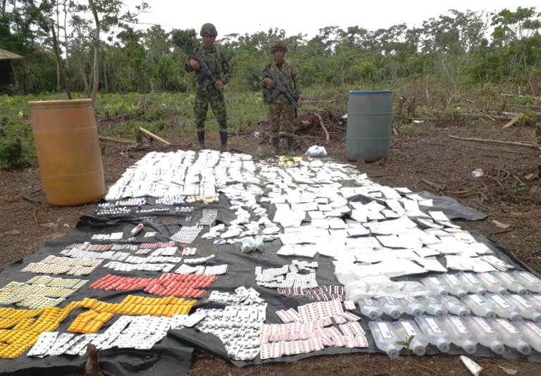 Ejército desmantela «hospital» del Clan del Golfo en Chocó