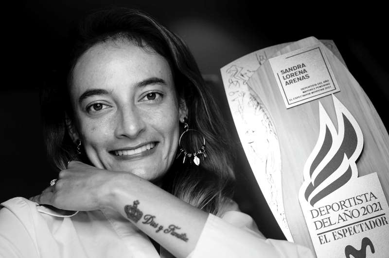 Sandra Lorena Arenas, medallista de plata en Tokio 2020.