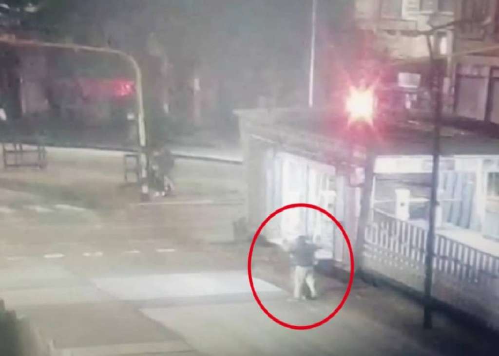 El hecho ocurrió sobre la avenida Caracas con calle 19, en el centro de Bogotá.