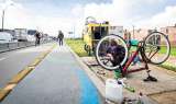 Improvisación e irregularidades: Personería de Bogotá sobre bicicarril en calle 13