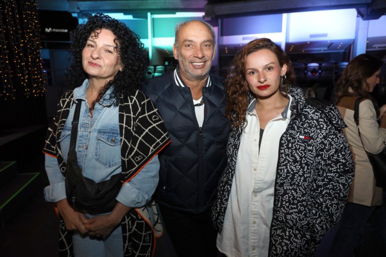 Paola Pallares, Julio Correal y Valentina Correal