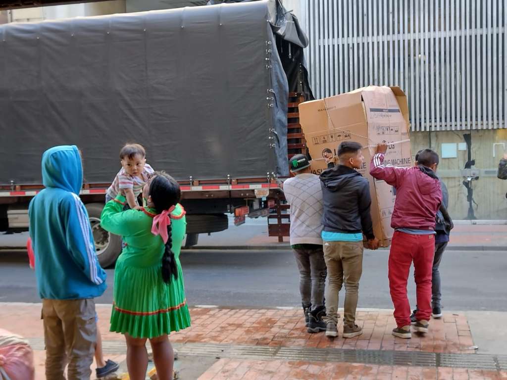 111 personas de la comunidad Emberá Chamí retornaron este jueves 12 de diciembre al resguardo unificado Chamí.