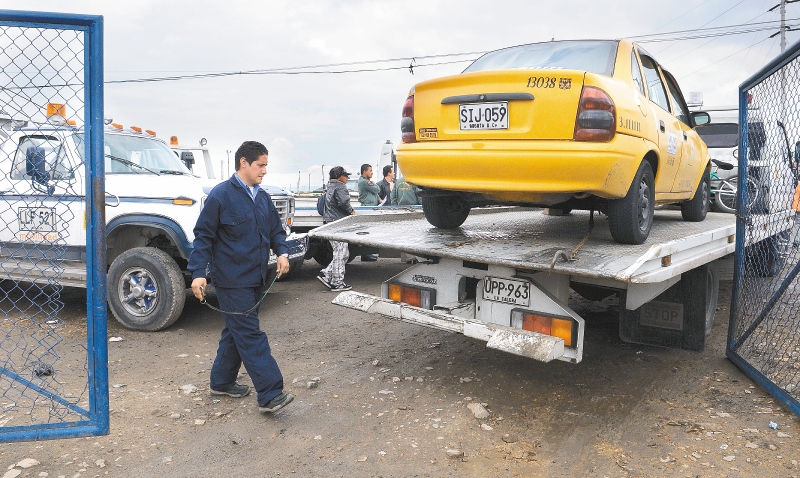 El valor de los patios y el transporte en grúa tendrá un incremento del 10,7% en el 2022.