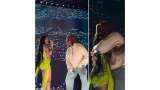 Bad Bunny invita a  Cazzu a cantar en concierto y cibernautas insisten en que fueron novios