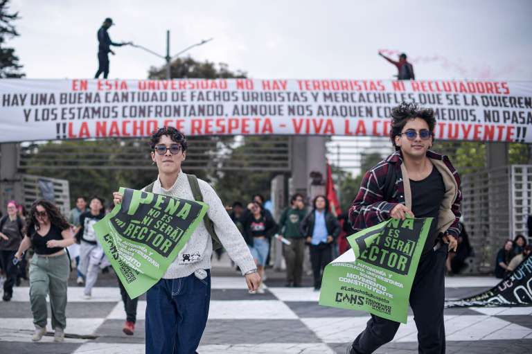 La comunidad educativa de la U. Nacional ha rechazado la designación de Ismael Peña como rector.