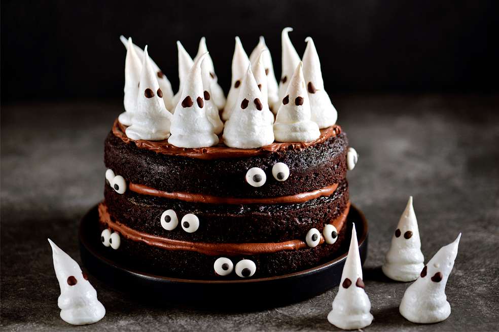 Prepara esta deliciosa torta de calabaza para tu celebración de Halloween.
