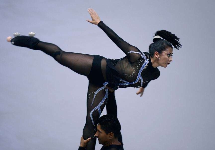 Falleció la patinadora Carolina Otálora.