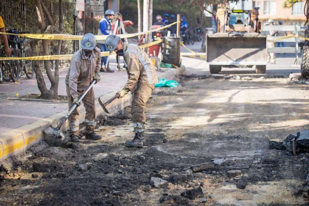 La meta del Distrito era tapar 56 mil huecos en las calles de la ciudad.