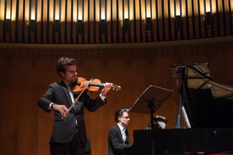 Violín (Yossif Ivanoff) y piano (Philippe Ivanov): un conjunto infinito