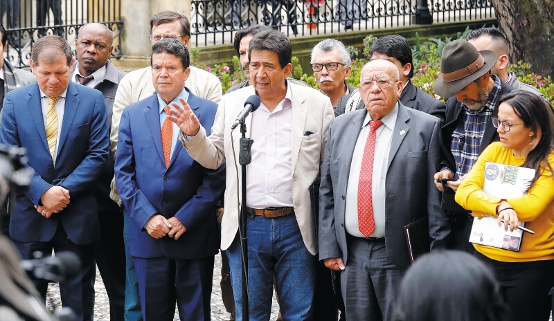 El Comité del Paro se reunió con el presidente Duque el lunes pasado y no hubo acuerdo en nada, por lo que mantiene el llamado a la protesta. / EFE