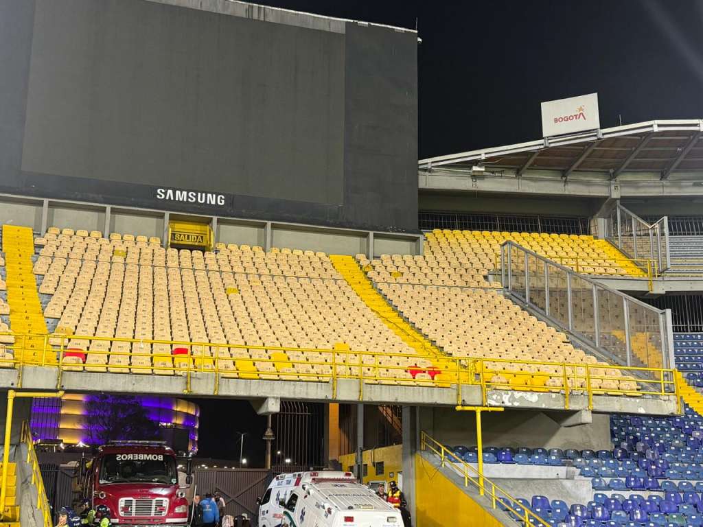 Ya fueron repuestas las sillas que habían sido arrancadas por la hinchada visitante el fin de semana pasado.