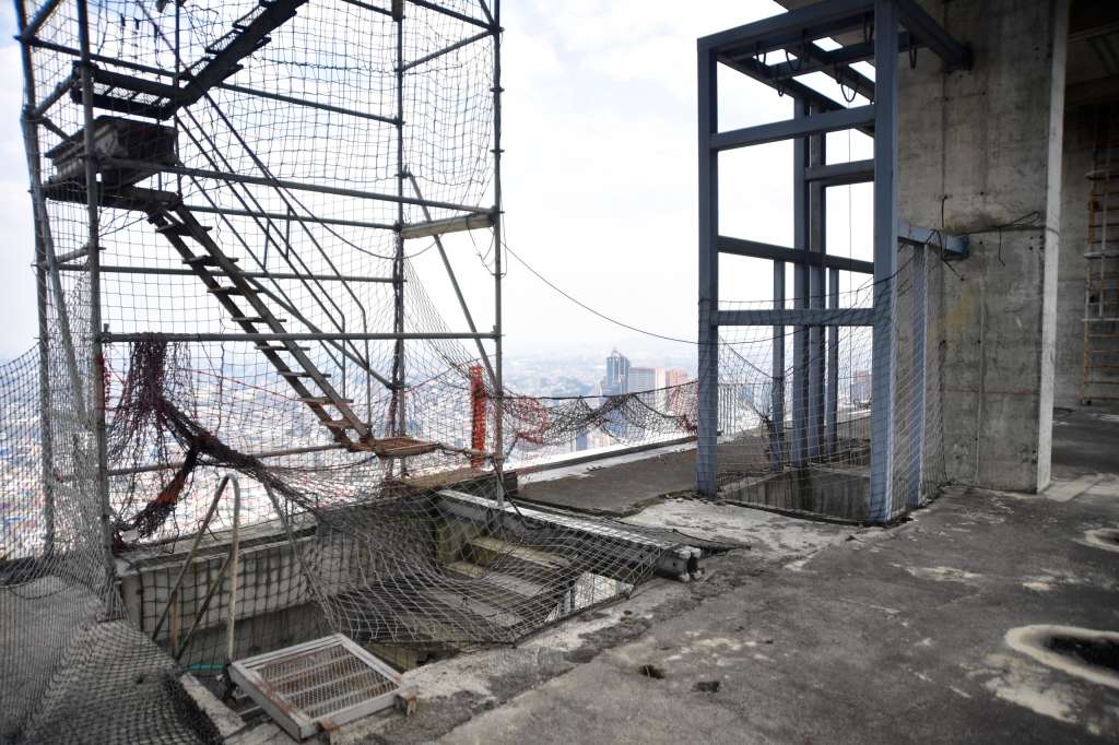 Parte más elevada de la torre sur del complejo Bacatá.