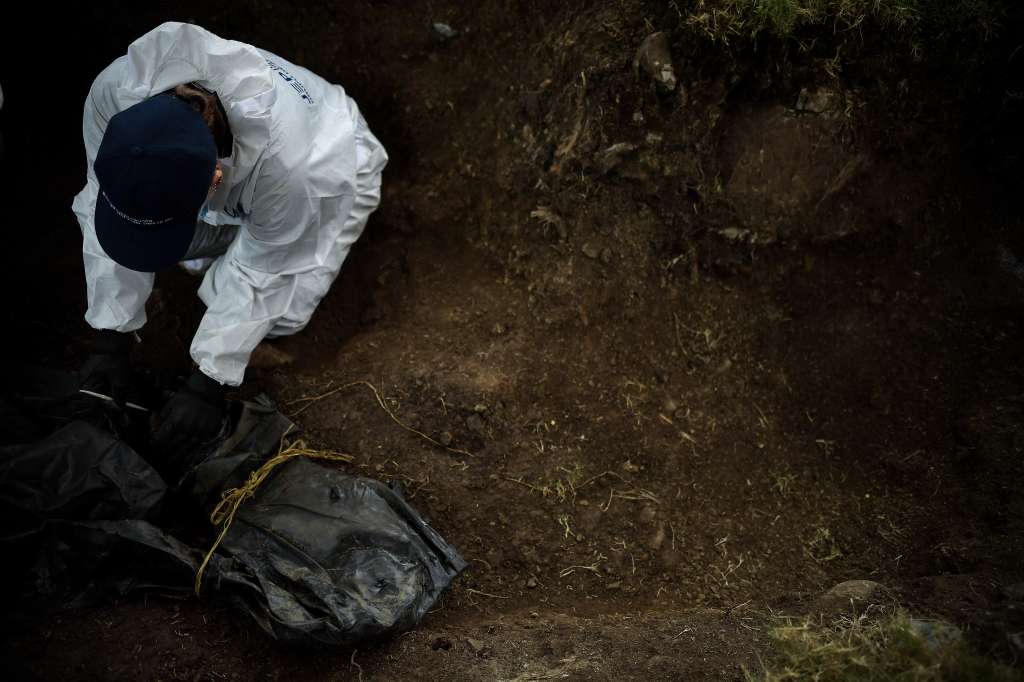 Entrega de cuerpos de personas desaparecidas en medio del conflicto armado en Dabeiba Antioquia por parte de la jurisdicción especial de paz JEP