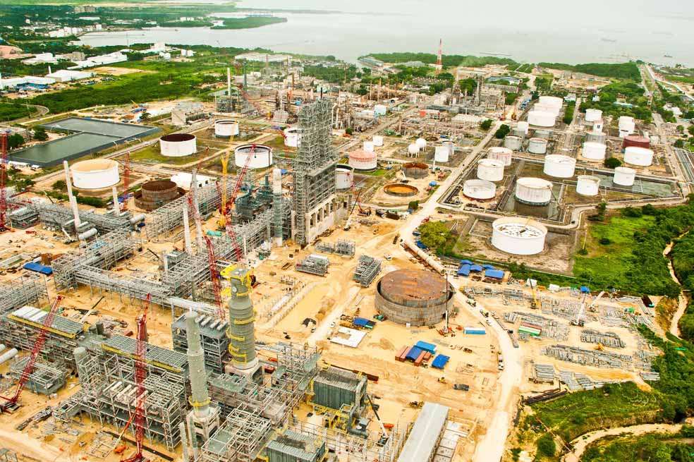 La inversión en la modernización de la refinería de Cartagena será de US$6.467 millones. / Reficar