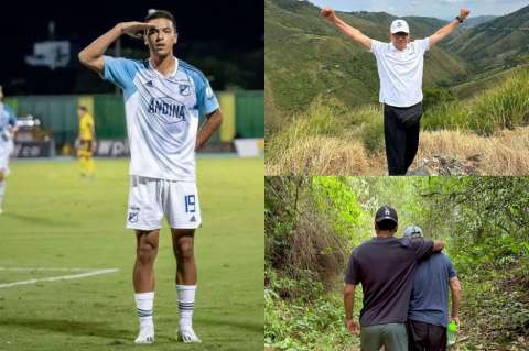Murió el papá de Juan Esteban Carvajal, jugador de Millonarios: emotiva despedida