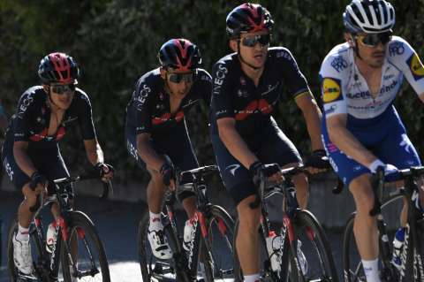 Egan Bernal y Richard Carapaz, los referentes del Ineos para la Vuelta a España