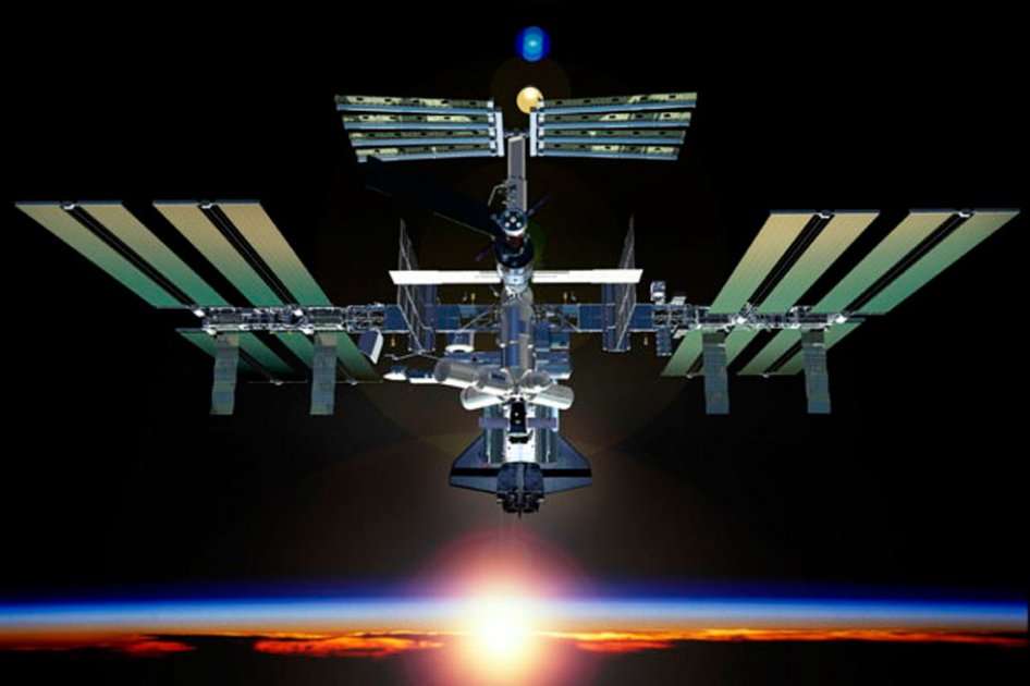 Estación Espacial Internacional. Foto: EFE
