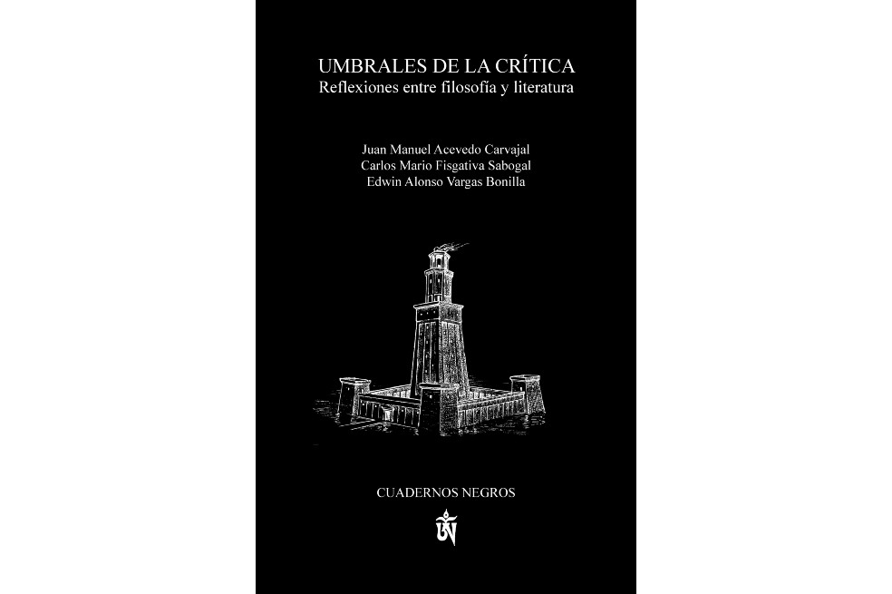En el lanzamiento del libro 'Umbrales de la crítica' con la participación de Juan Manuel Acevedo, Carlos Mario Fisgativa, Edwin Vargas Bonilla y Bibiana Bernal.
