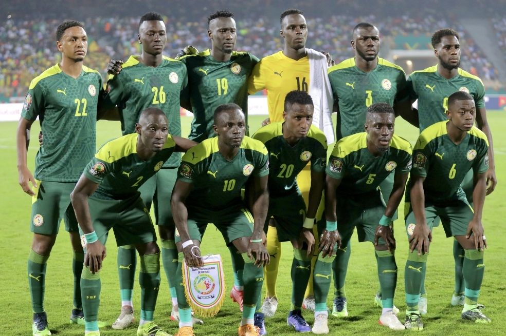 El once inicialista de Senegal contra Guinea Ecuatorial en la Copa Africana de Naciones.