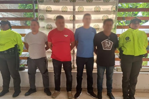Los 11 miembros de la organización, señalada del envío de 200 kilos de cocaína a Europa, fueron capturados. Siete de ellos fueron enviados a prisión.