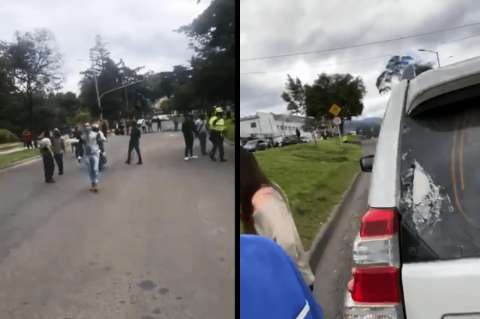 Médico cirujano fue agredido durante manifestaciones en el norte de Bogotá