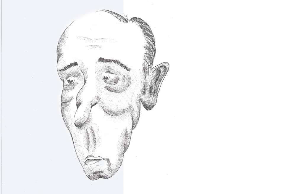 Ilustración de Gerardo Diego. / Fernando Carranza