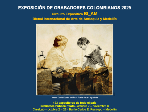 Conozca la muestra de grabado colombiano en Medellín durante la BIAM