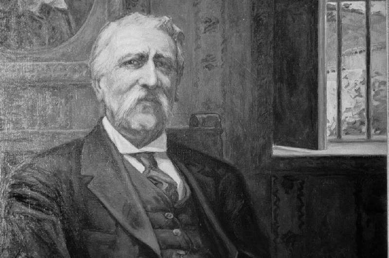 Don Fidel Cano Gutiérrez (1854-1919) en retrato de Francisco Antonio Cano. / Archivo de El Espectador