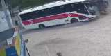 Revelan video del accidente en el que colisionaron dos buses en Caldas