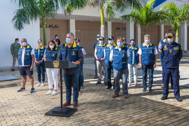Gobierno reivindica que San Andrés sigue prestando servicios turísticos