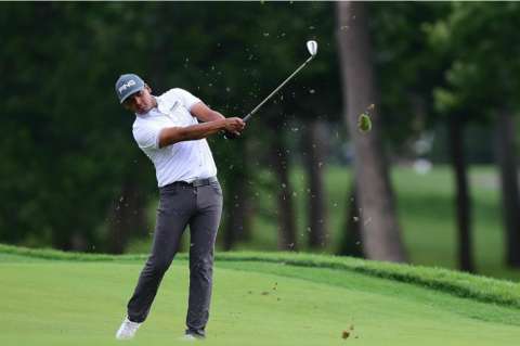 Juan Sebastián Muñoz sigue líder del The Greenbrier Classic tras la segunda ronda