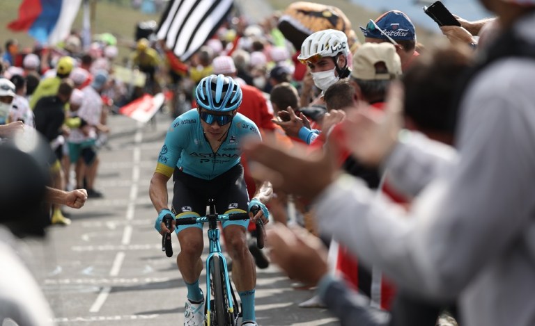 ‘Superman’ Lopez, satisfecho con su rendimiento en la etapa 18 del Tour de Francia 2020