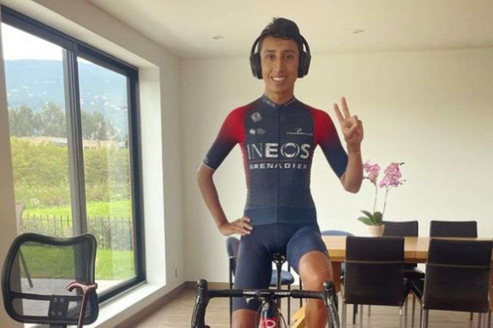 El ciclista de INEOS compartió opiniones críticas a Gustavo Petro en sus redes sociales a lo largo de la campaña.