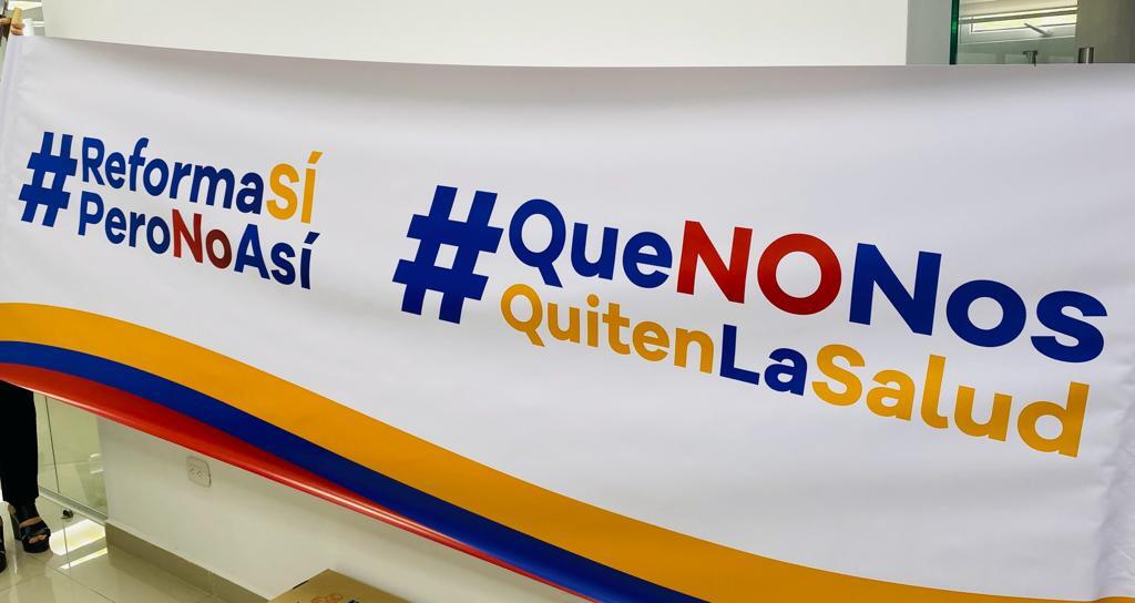 La movilización tiene como consigna "Reforma sí pero no así".