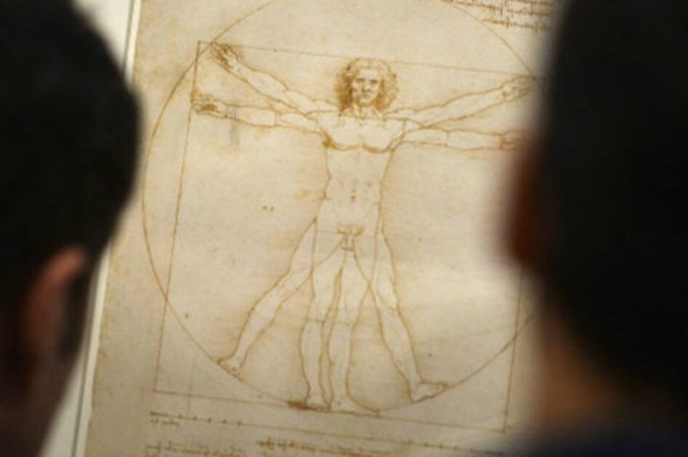 Odontólogo habría resuelto un misterio de 500 años sobre el Hombre de Vitruvio de Da Vinci