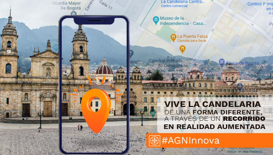 Archivo General de la Nación lanza app de realidad aumentada para conocer Bogotá.