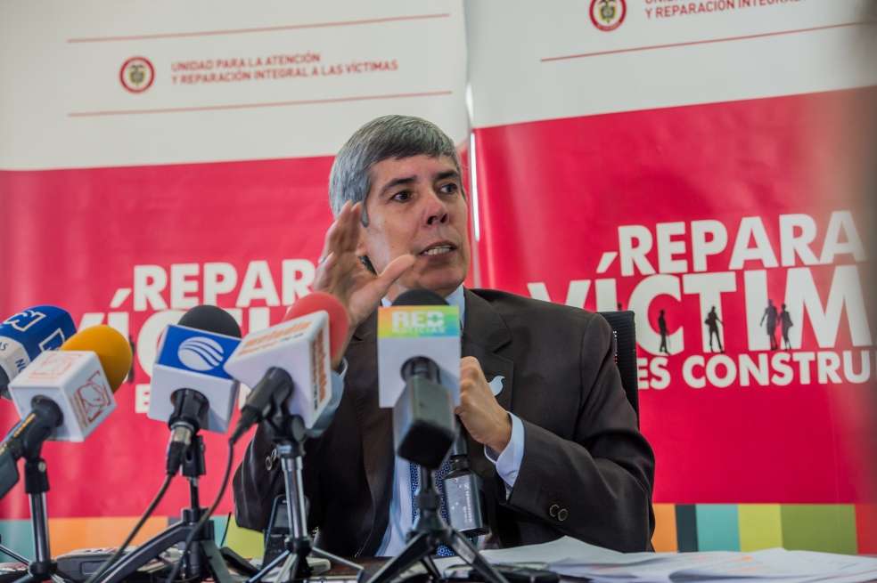 Alan Jara, director Unidad de Víctimas.