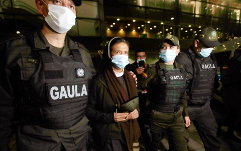 Monja secuestrada por Al Qaeda regresó a Colombia tras un mes de su liberación