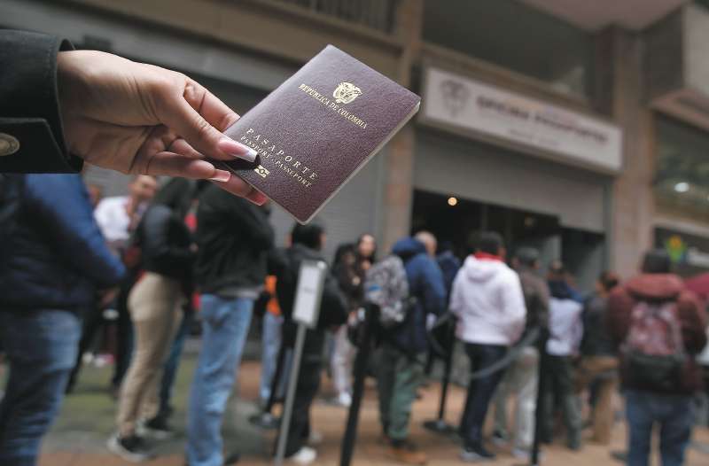 Pasaportes - Oficina en el centro de Bogotá