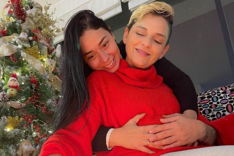 Foto: Camila Chaín lució por primera vez su hermosa barriguita de embarazada
